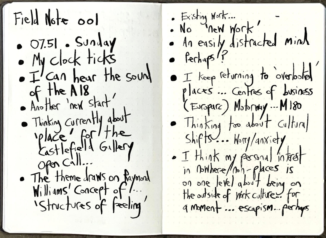 Field notes 001