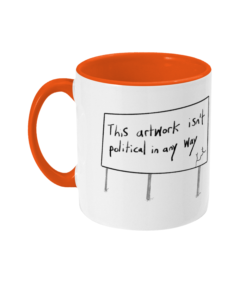 A non-political mug
